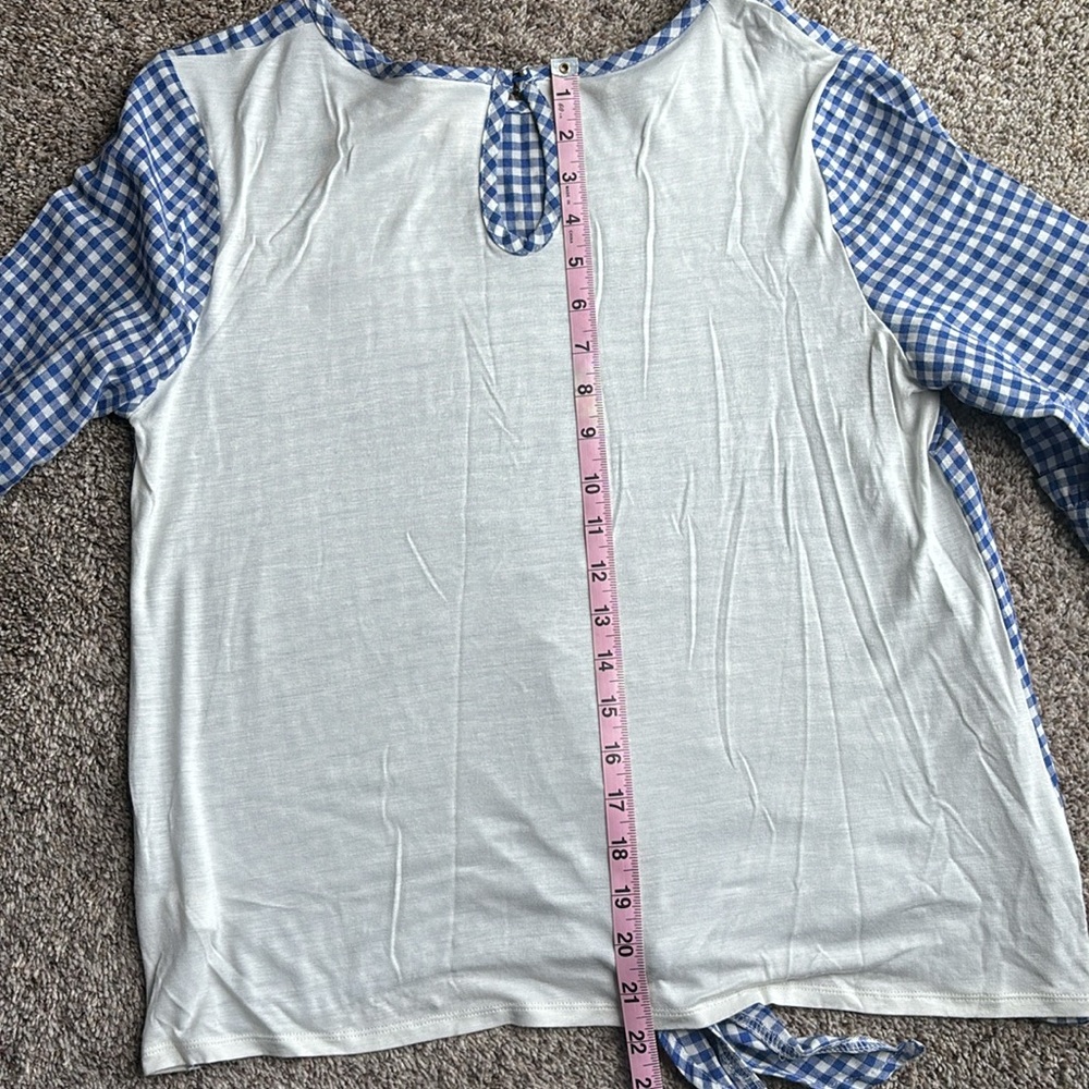 Checkered Top - image 4